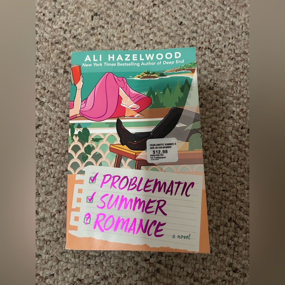 Ali Hazelwood Novel with Colorful Cover
